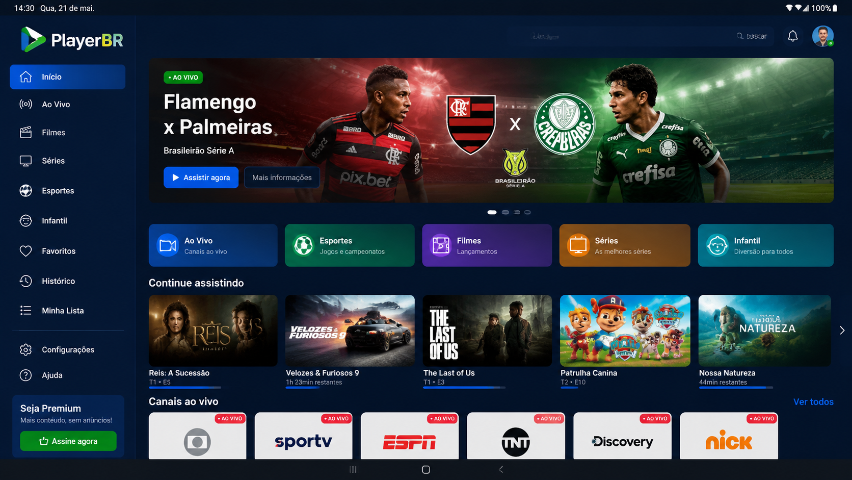 PlayerBR screenshot