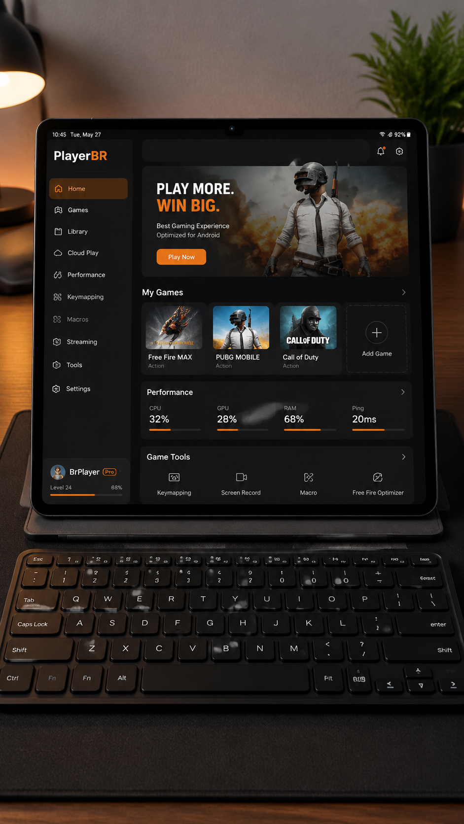 PlayerBR screenshot