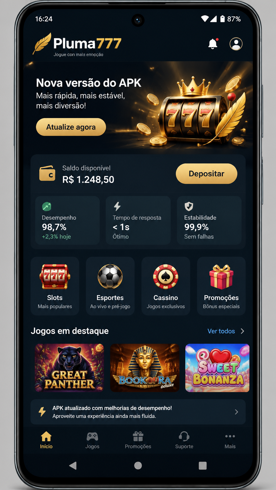 pluma777 screenshot