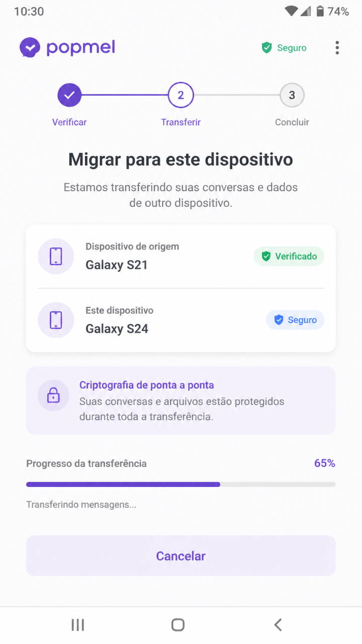 Popmel screenshot