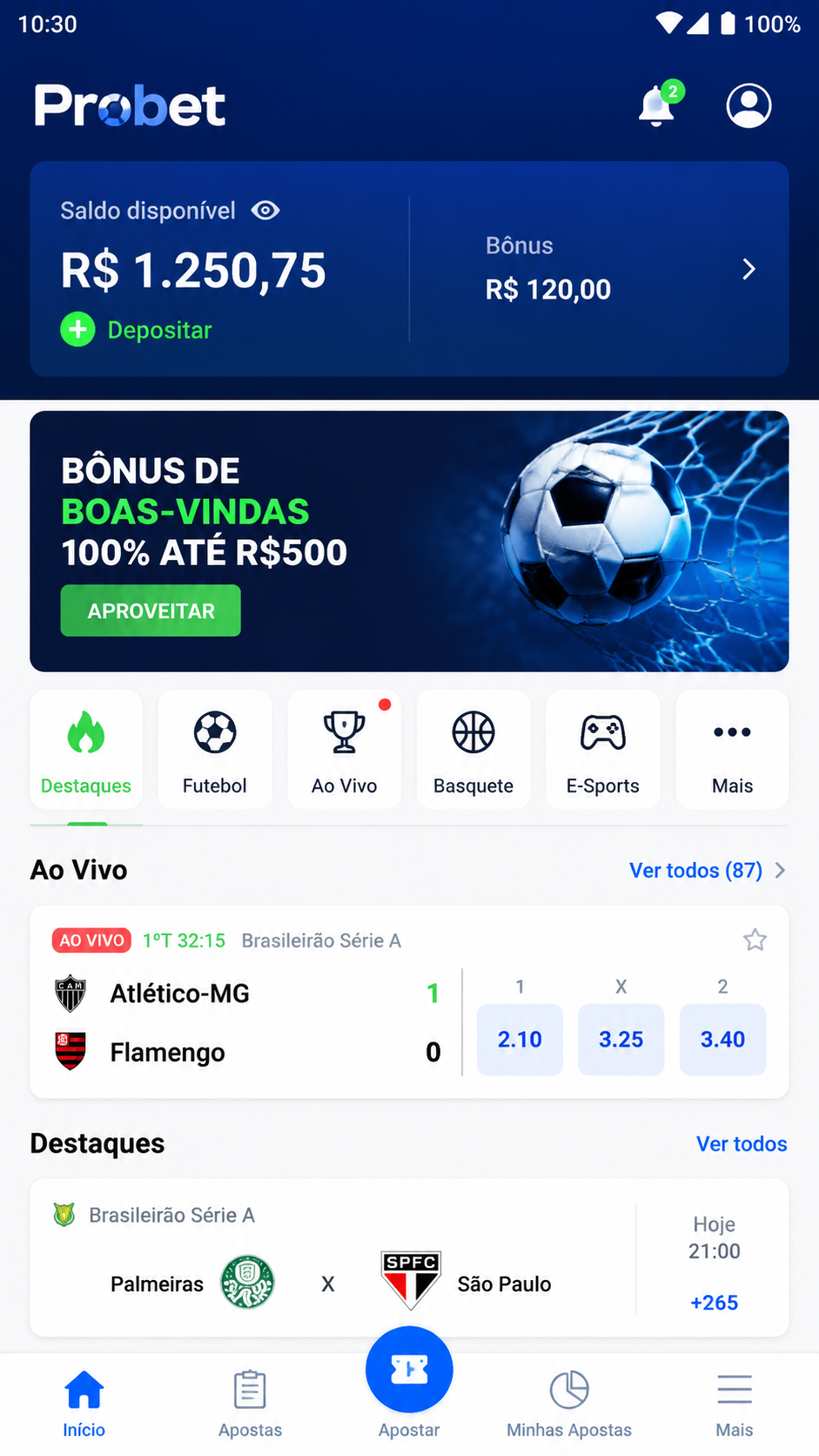 Probet screenshot