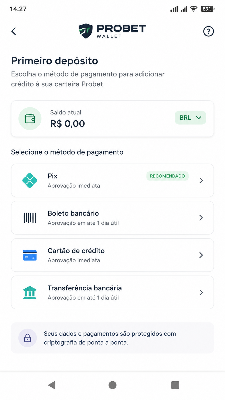 Probet screenshot