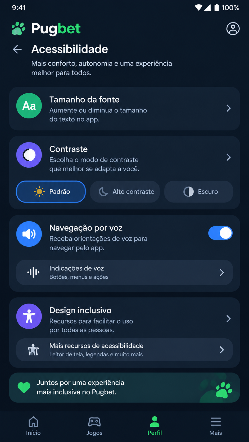 Pugbet screenshot