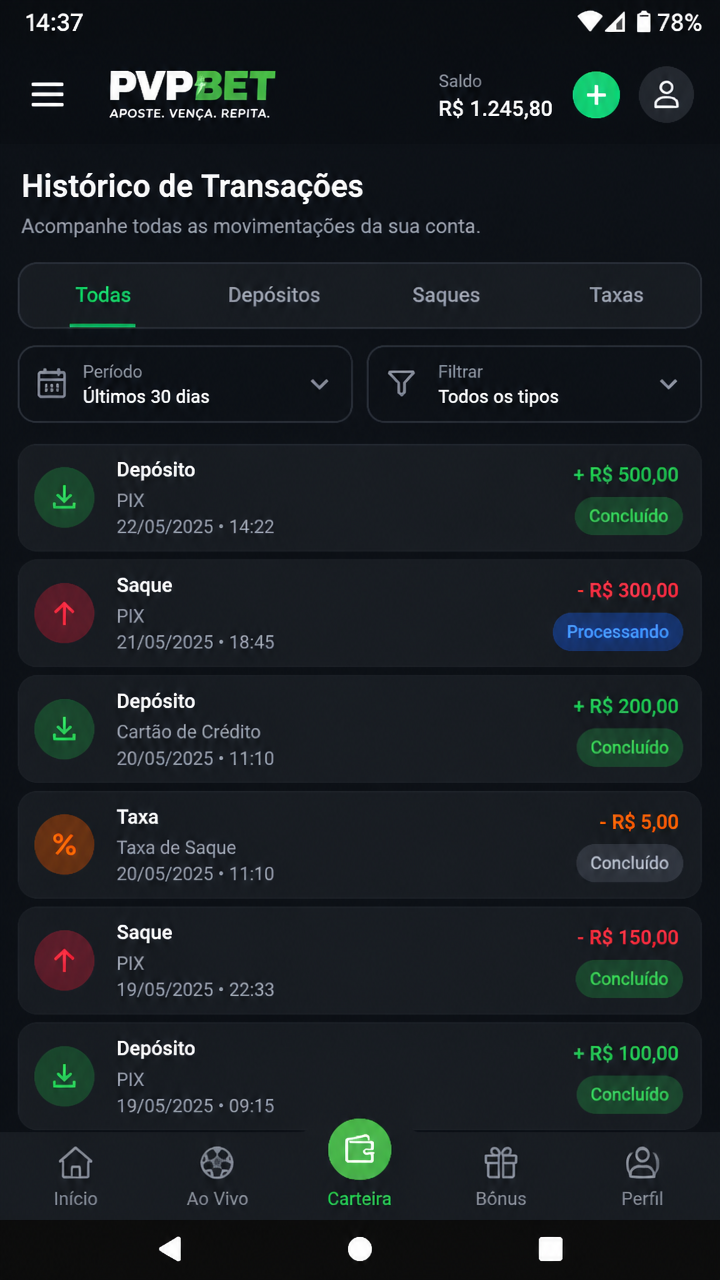 pvpbet screenshot