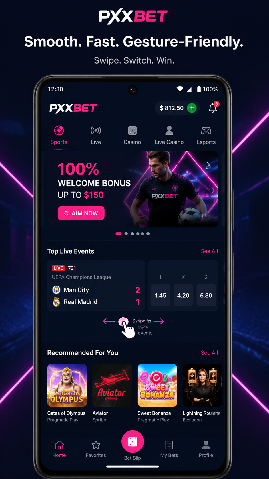 pxxbet screenshot