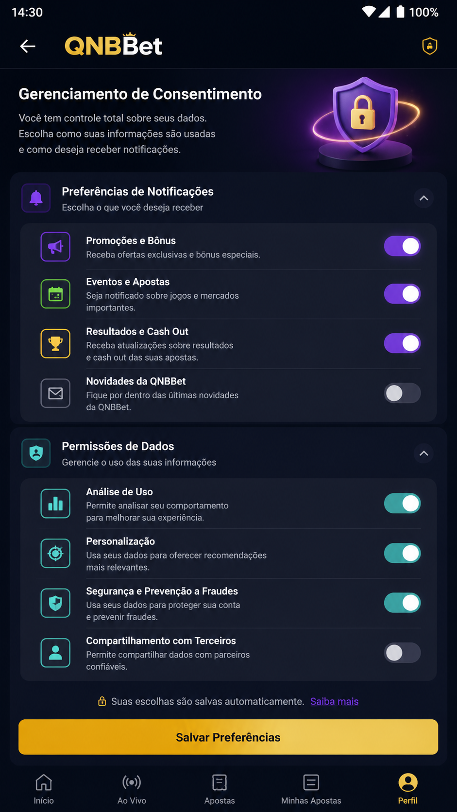 QNBBet screenshot