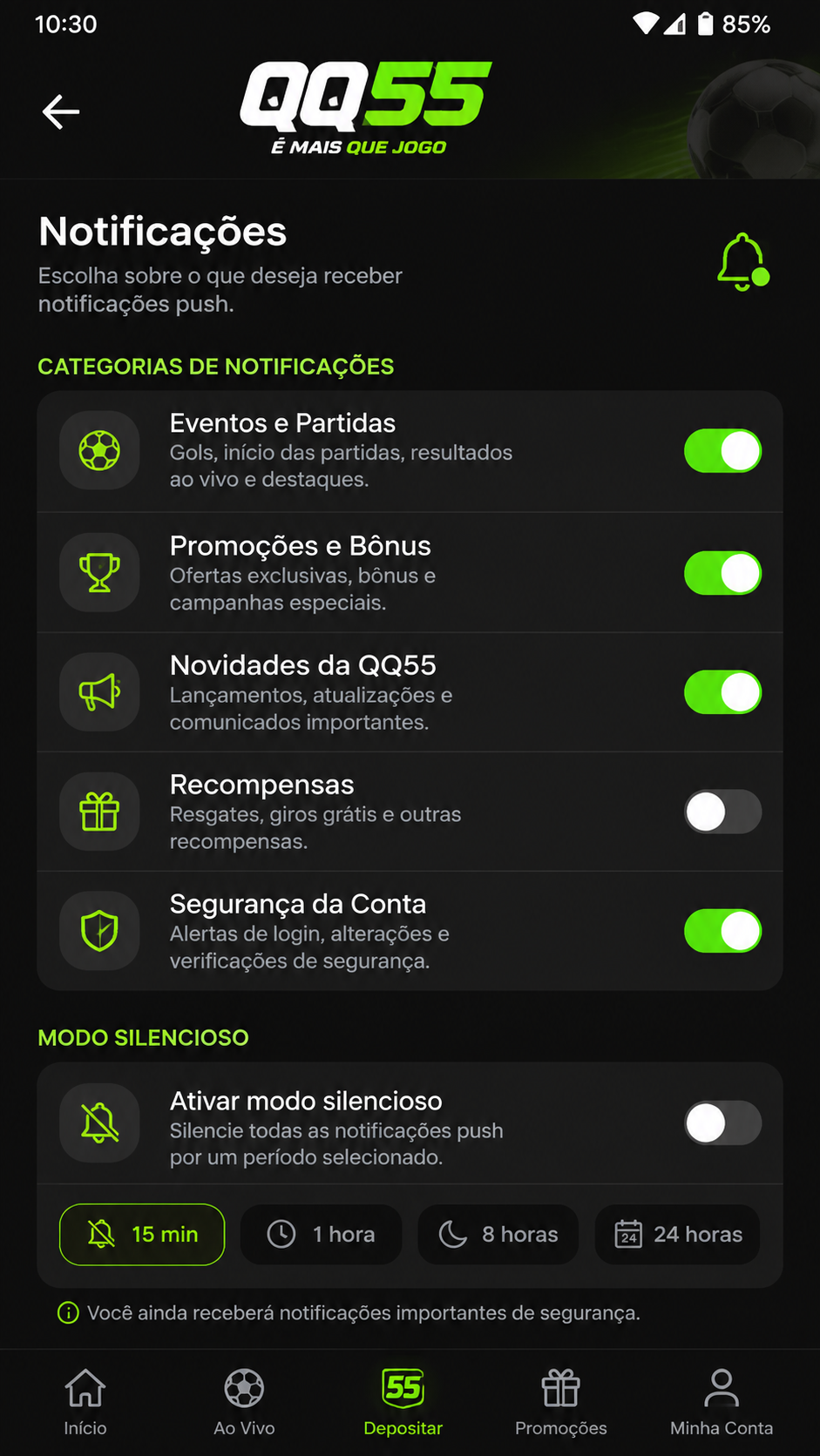 qq55 screenshot
