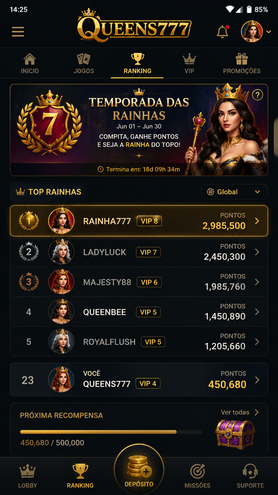 queens777 screenshot