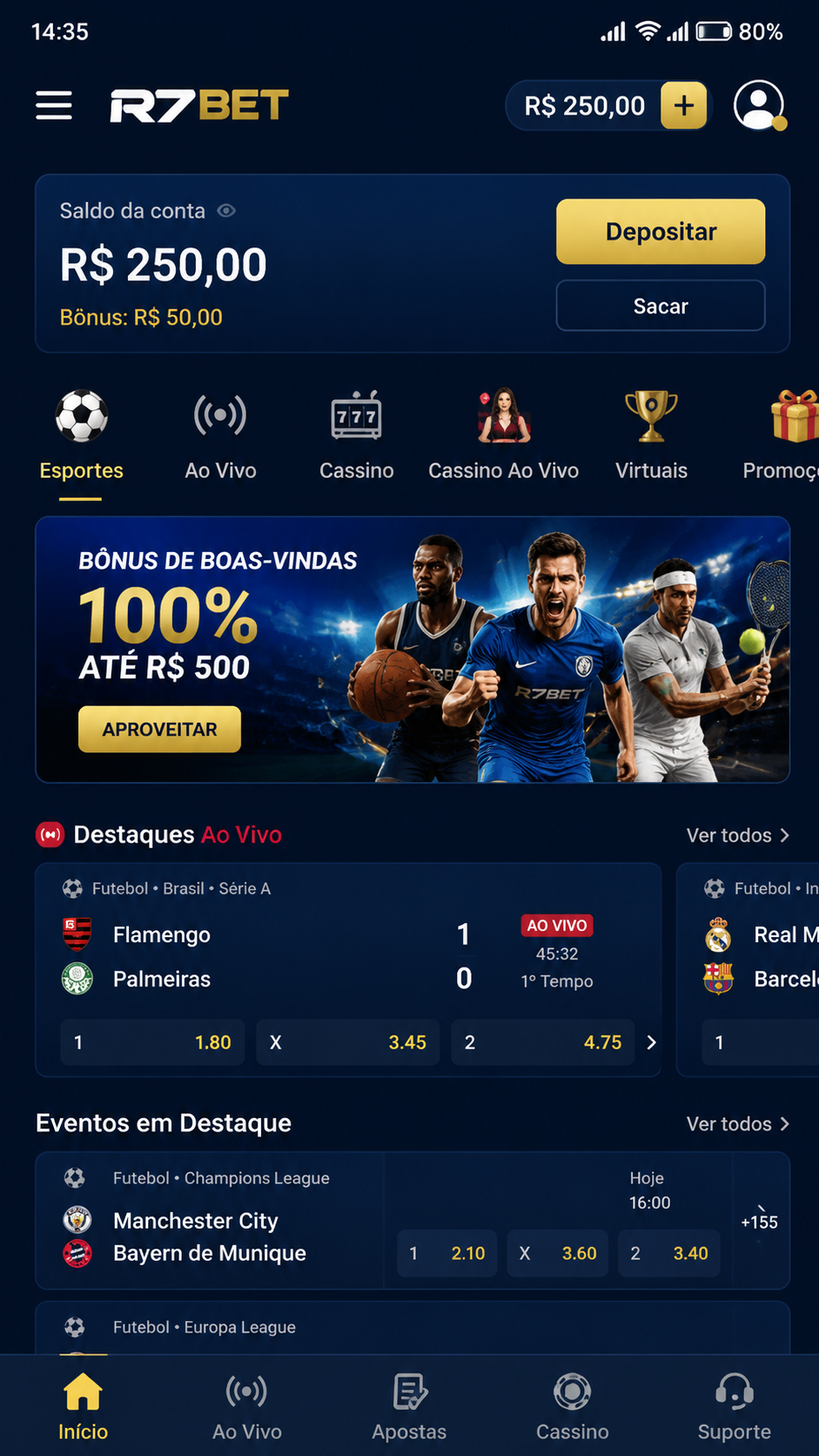 r7bet screenshot