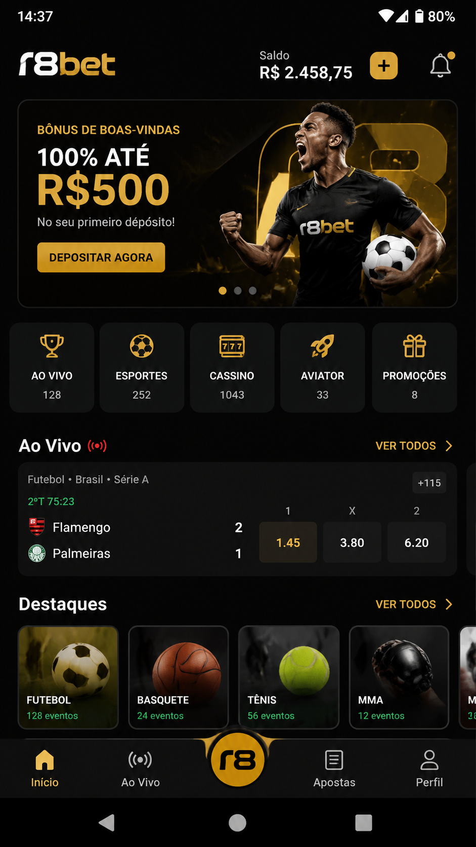 r8bet screenshot