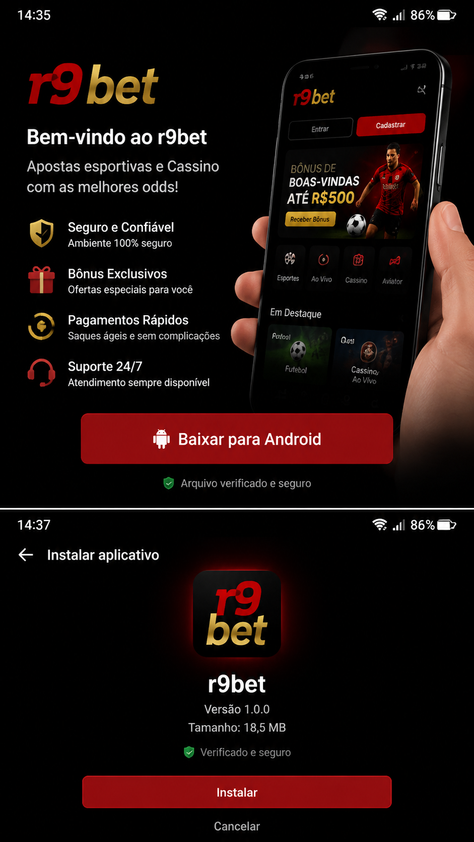r9bet screenshot