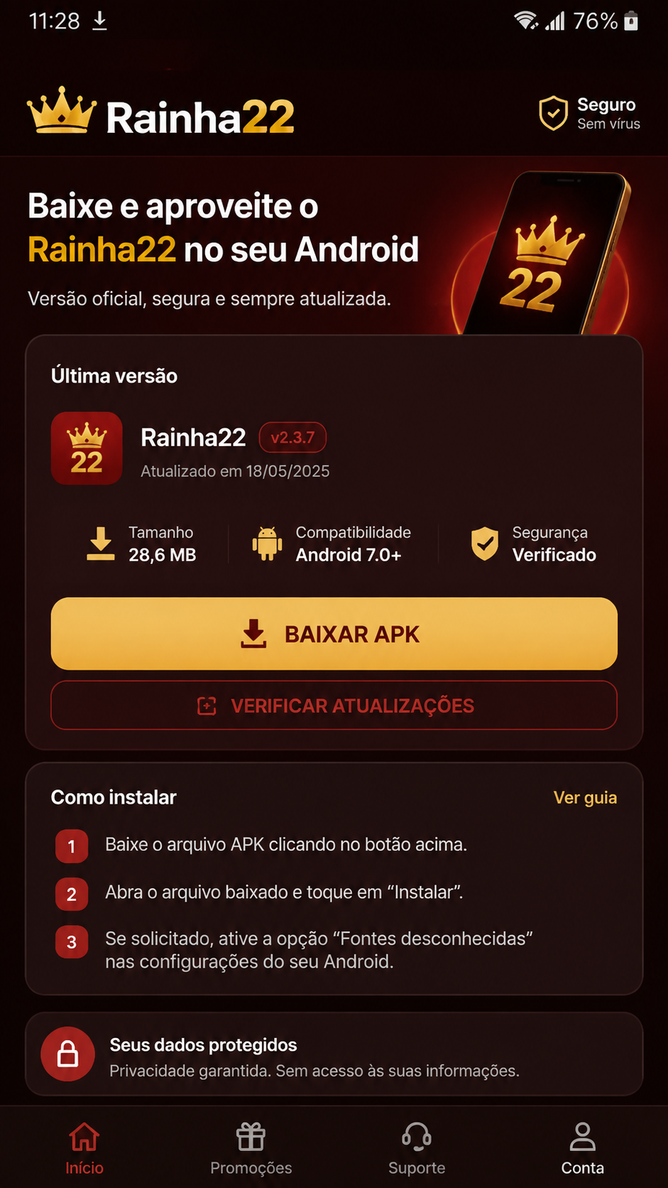 Rainha22 screenshot
