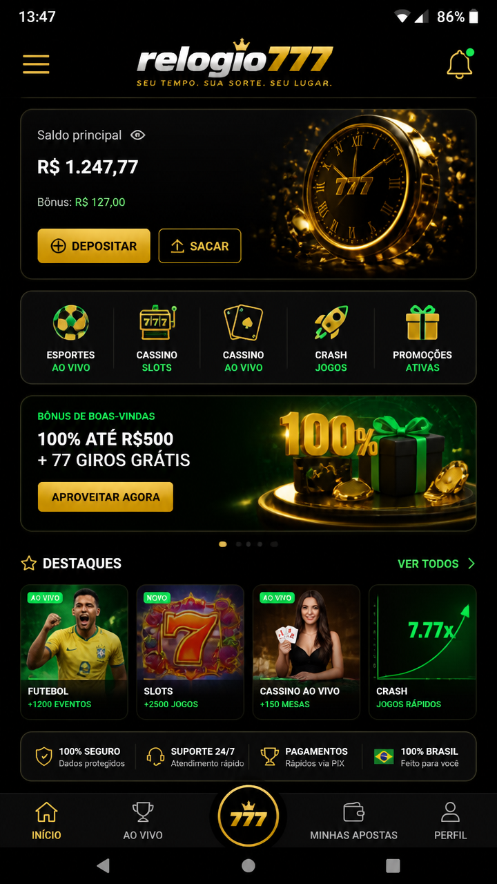 relogio777 screenshot