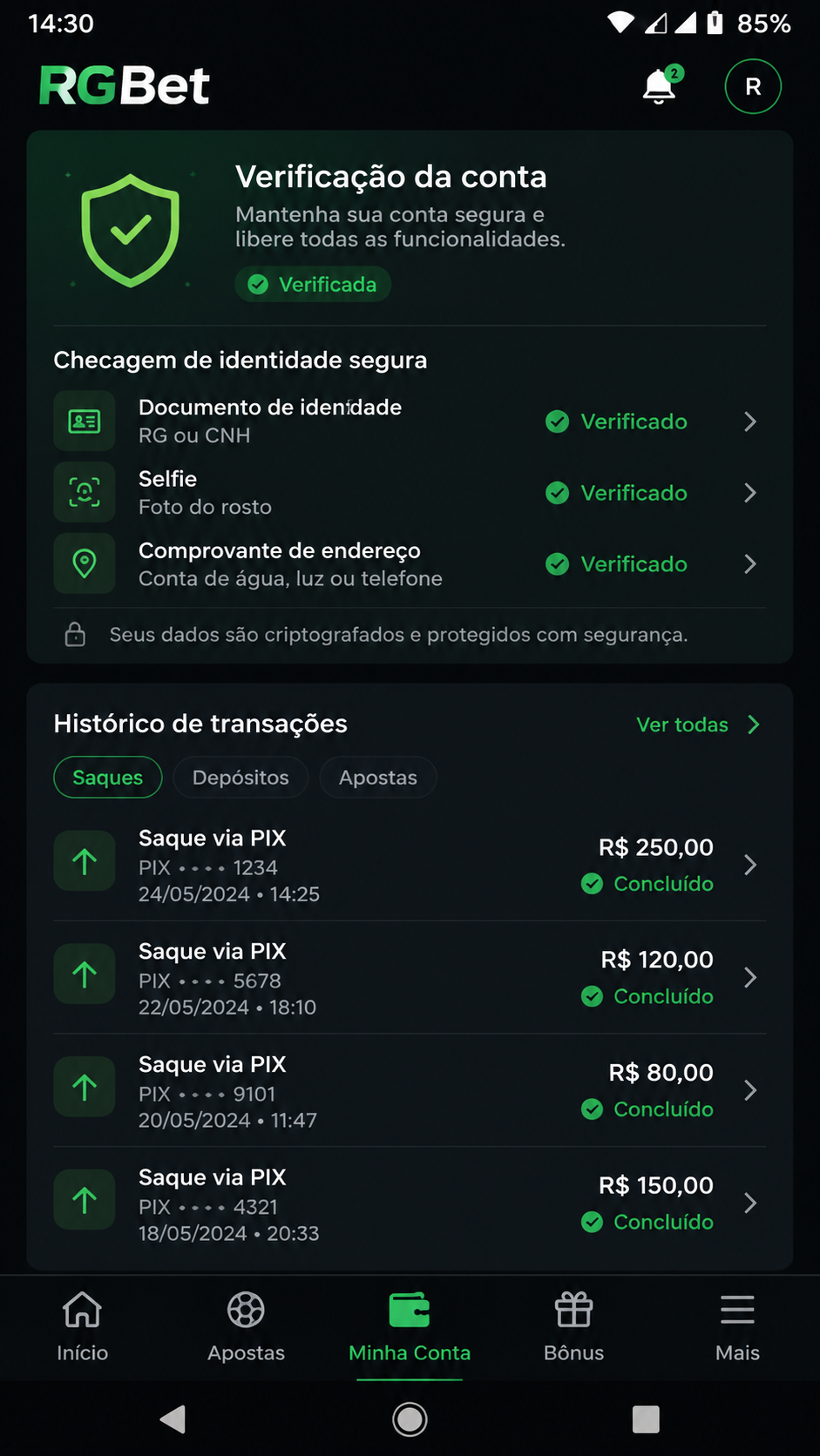 RGBet screenshot