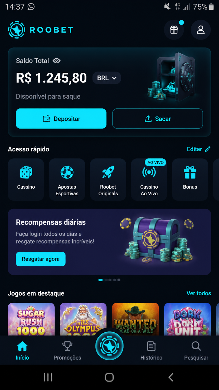 Roobet screenshot