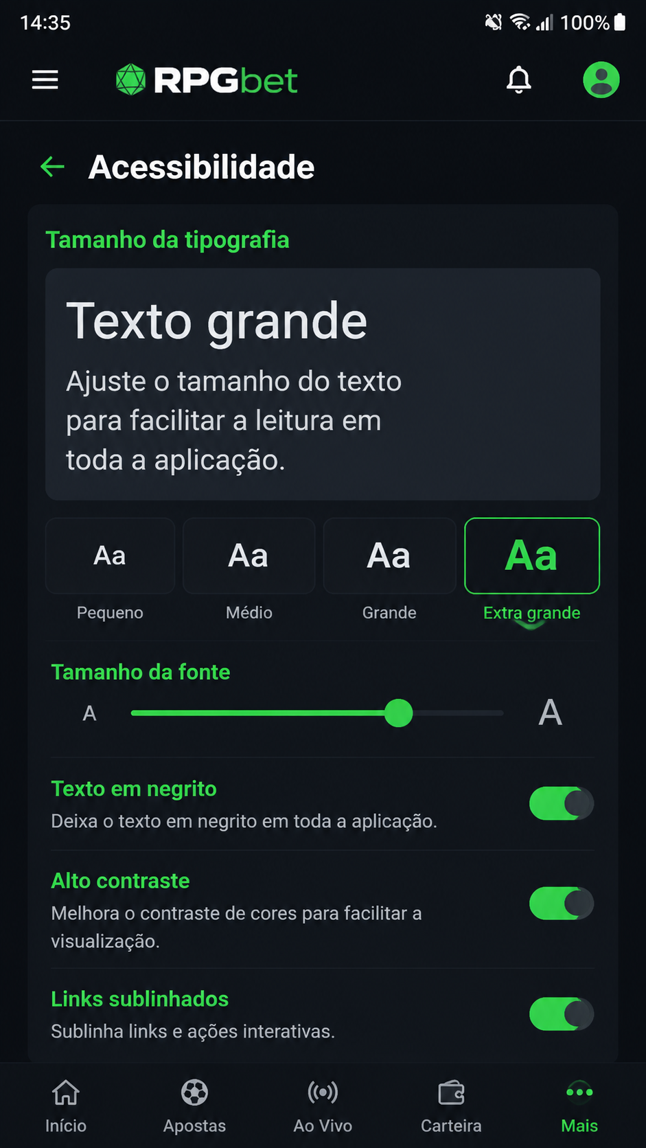 rpgbet screenshot