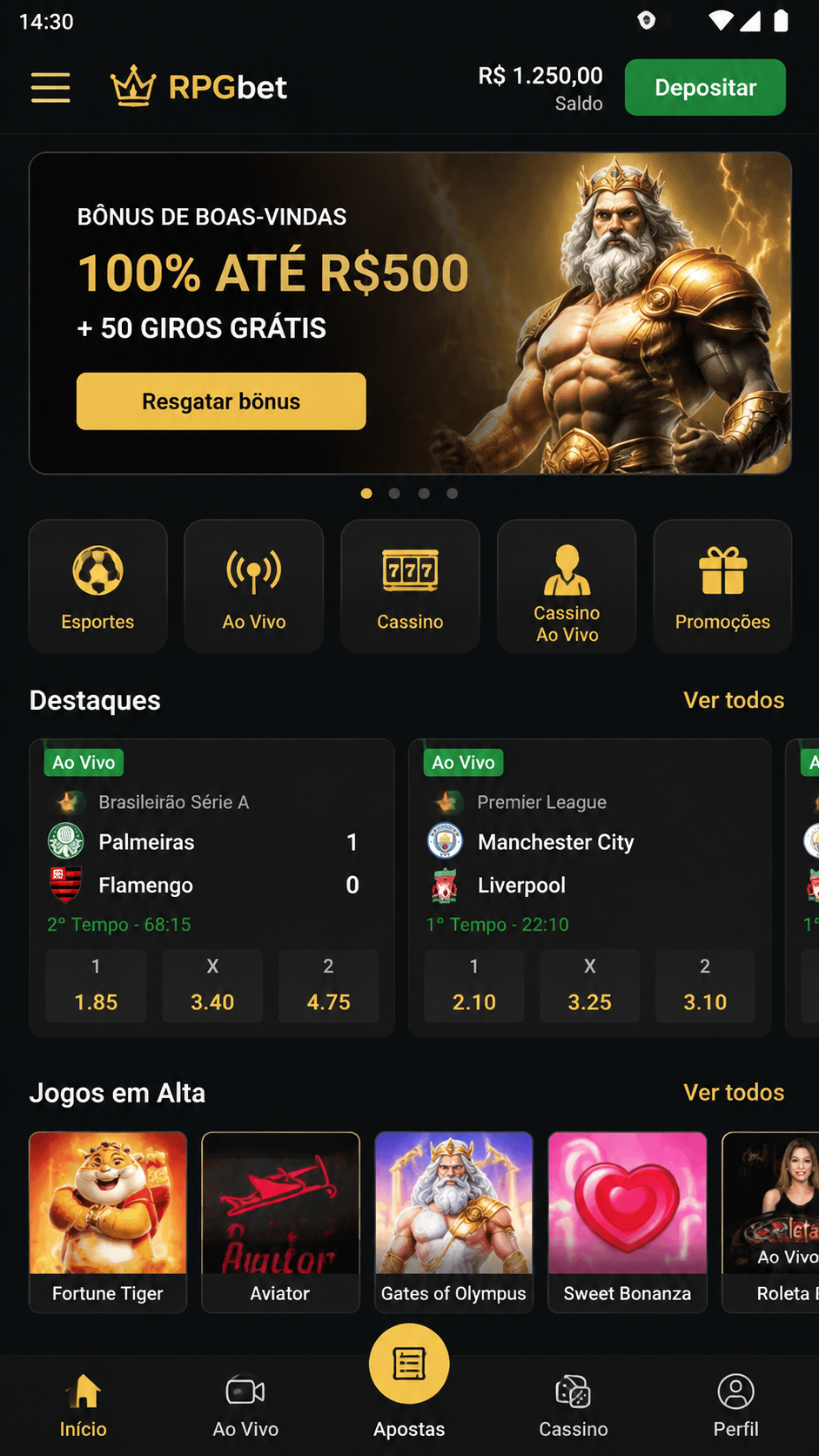 rpgbet screenshot