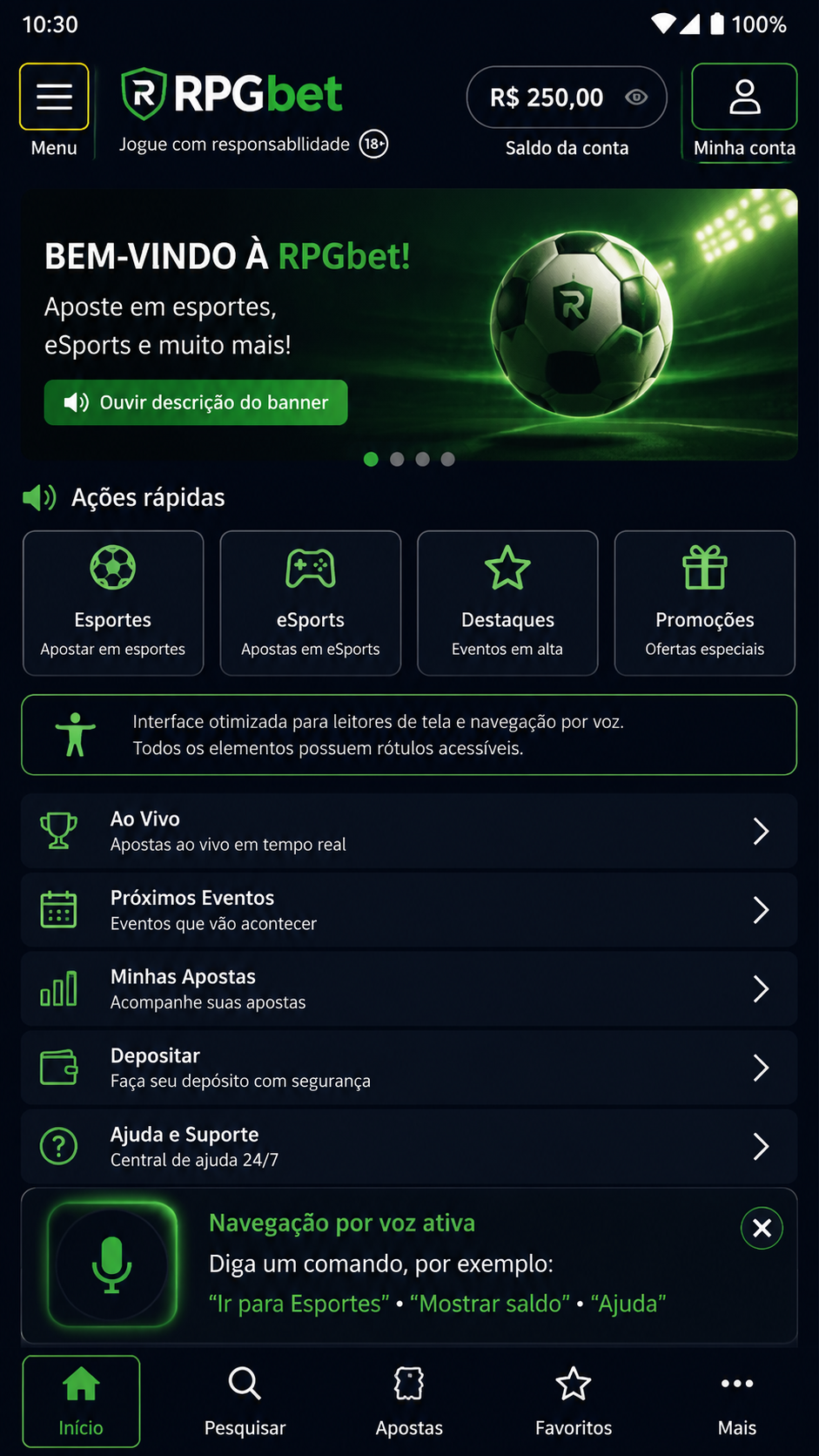 rpgbet screenshot