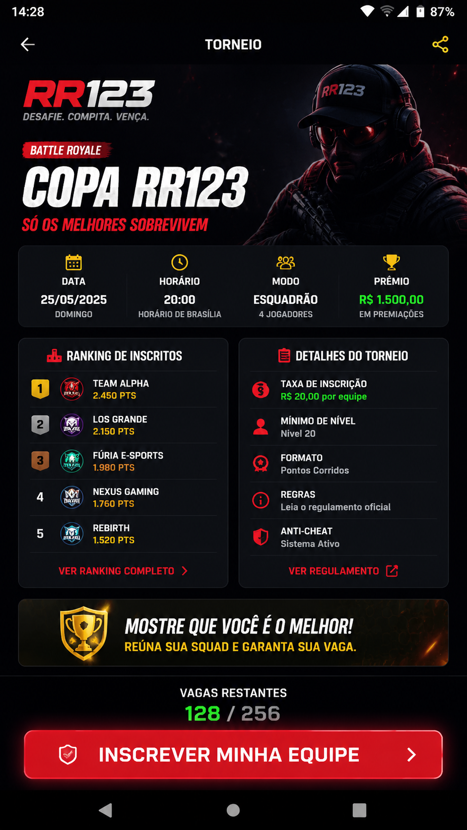 rr123 screenshot