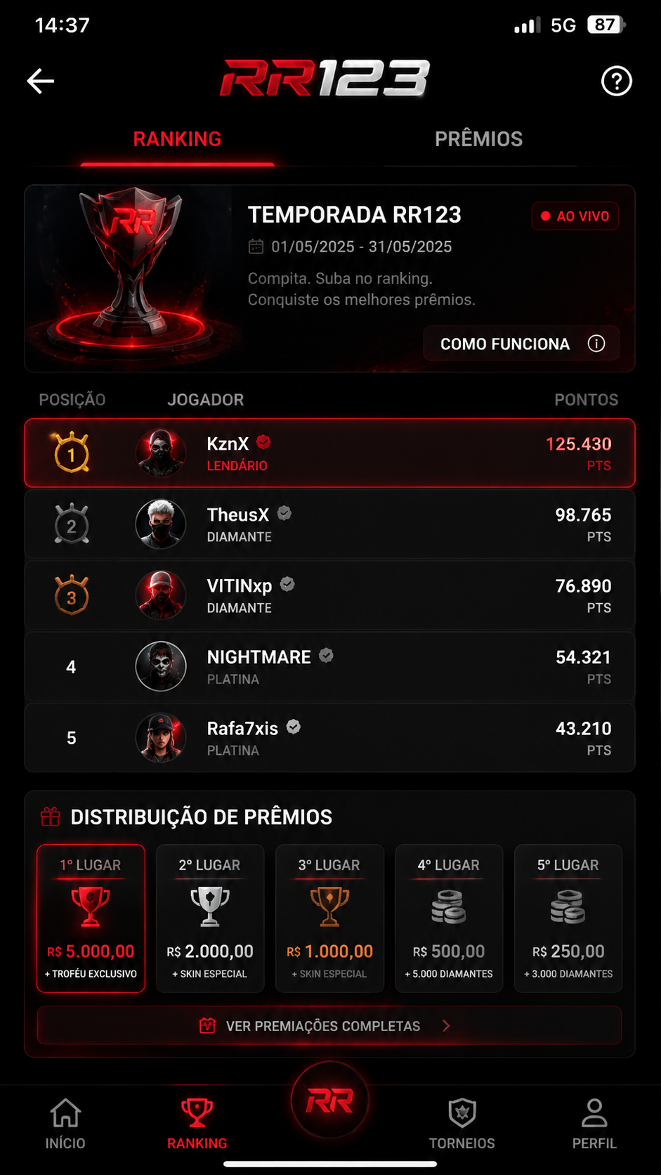 rr123 screenshot