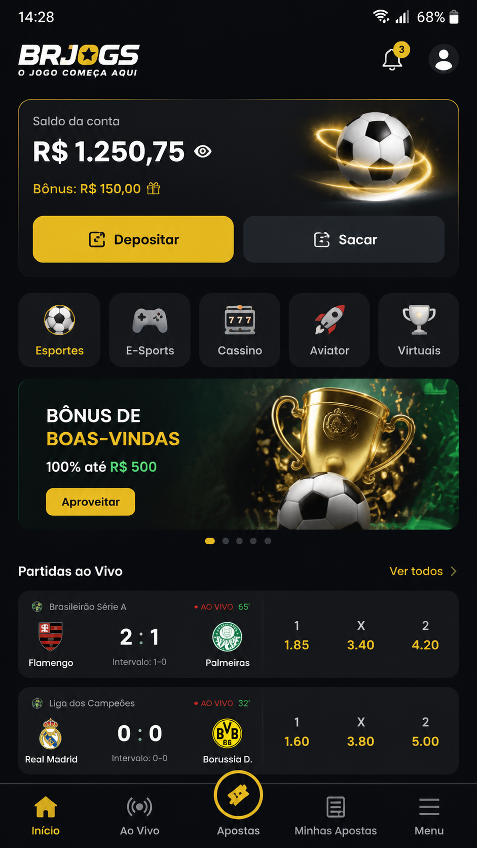 s500bet screenshot