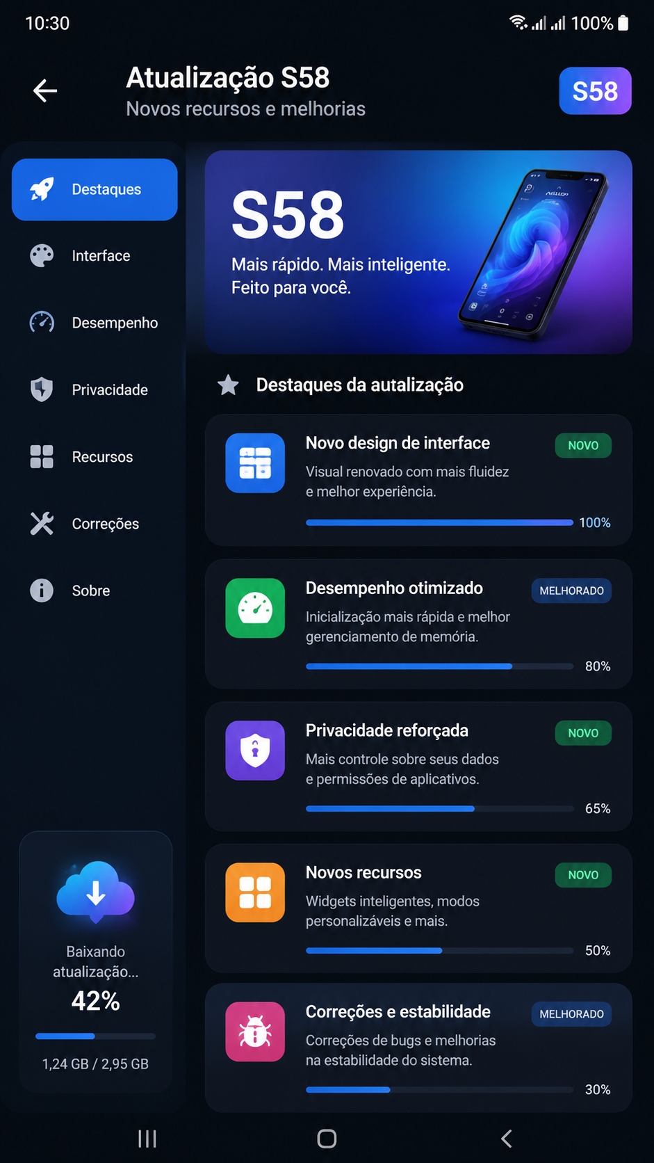 s58 screenshot