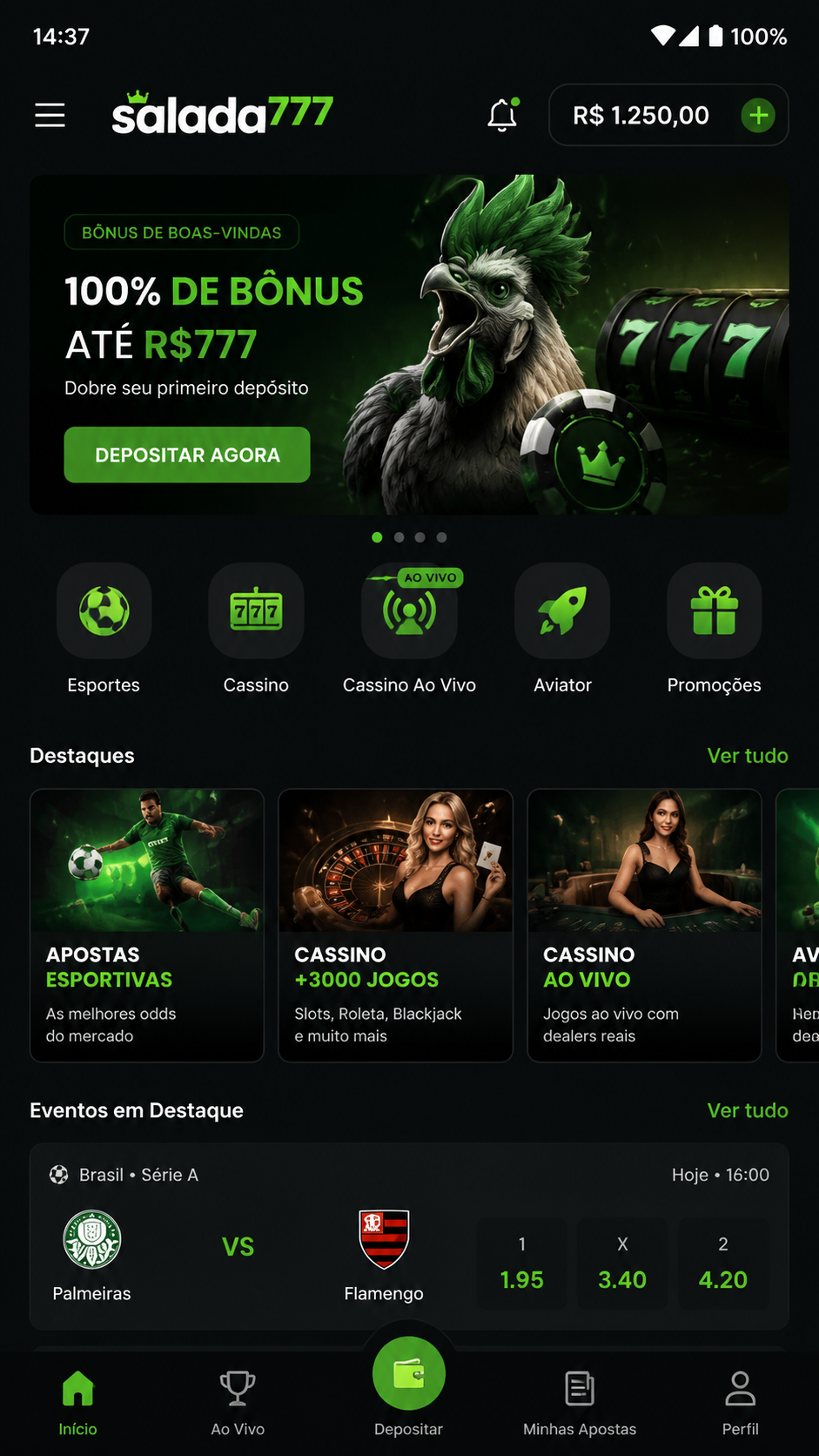 salada777 screenshot