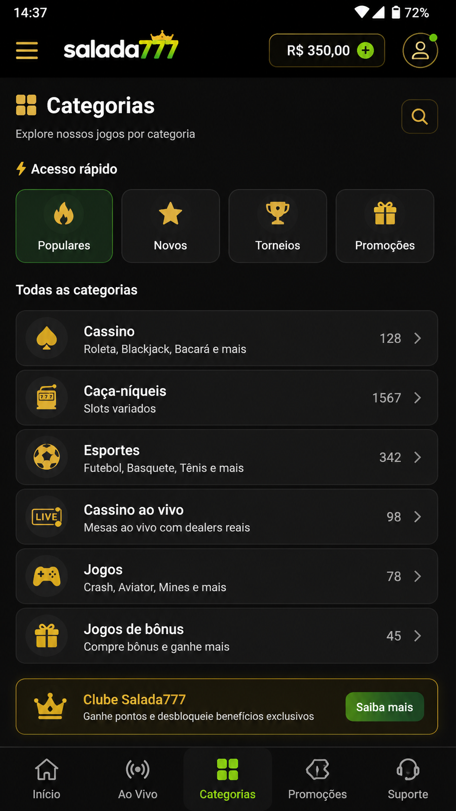 salada777 screenshot