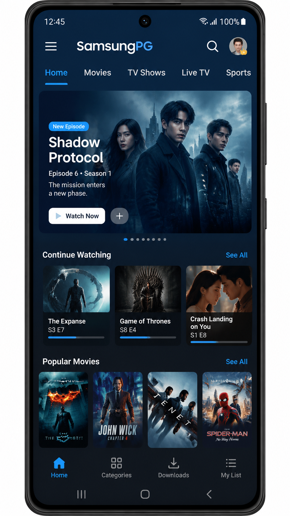 SamsungPG screenshot