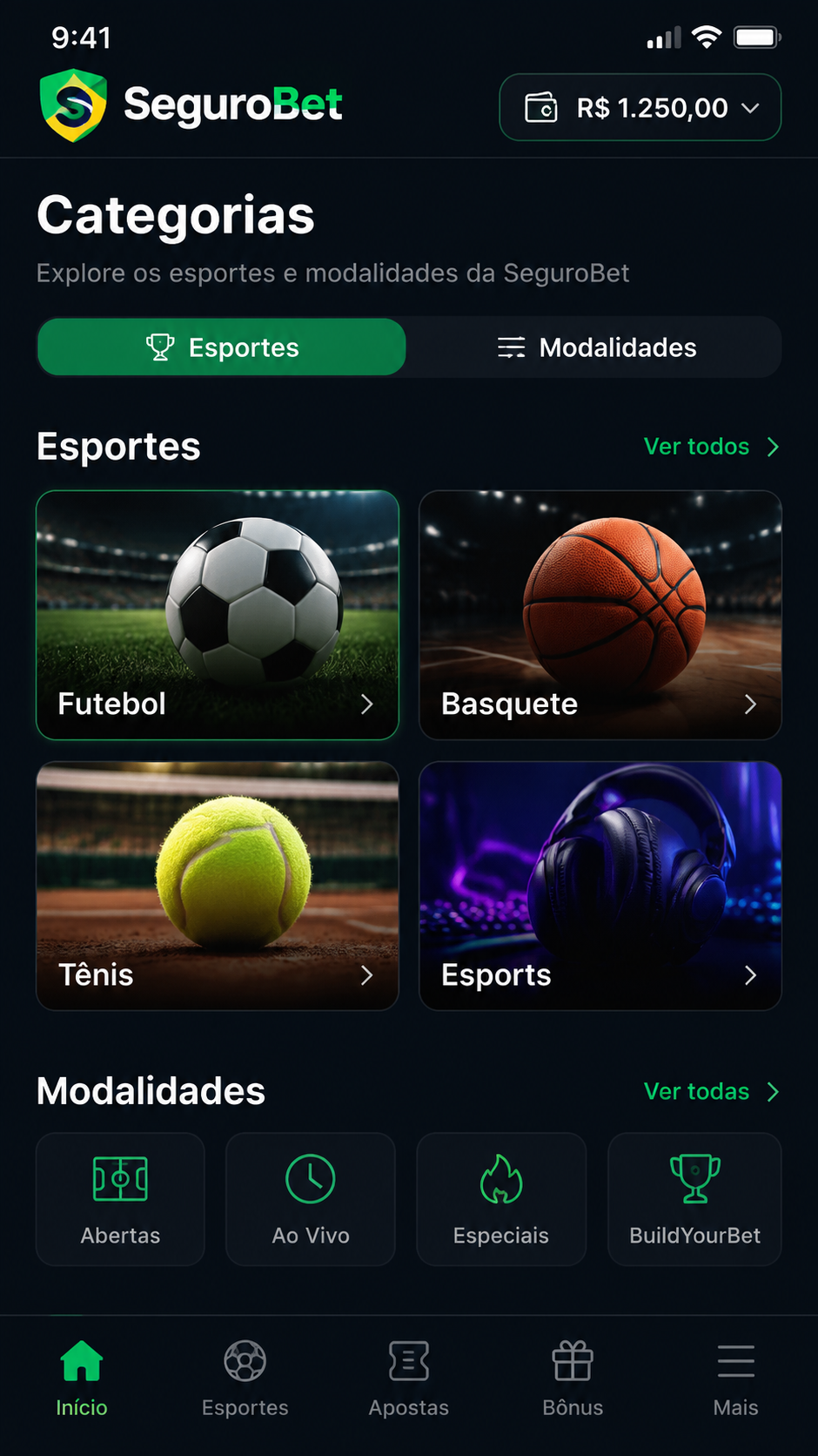 SeguroBet screenshot