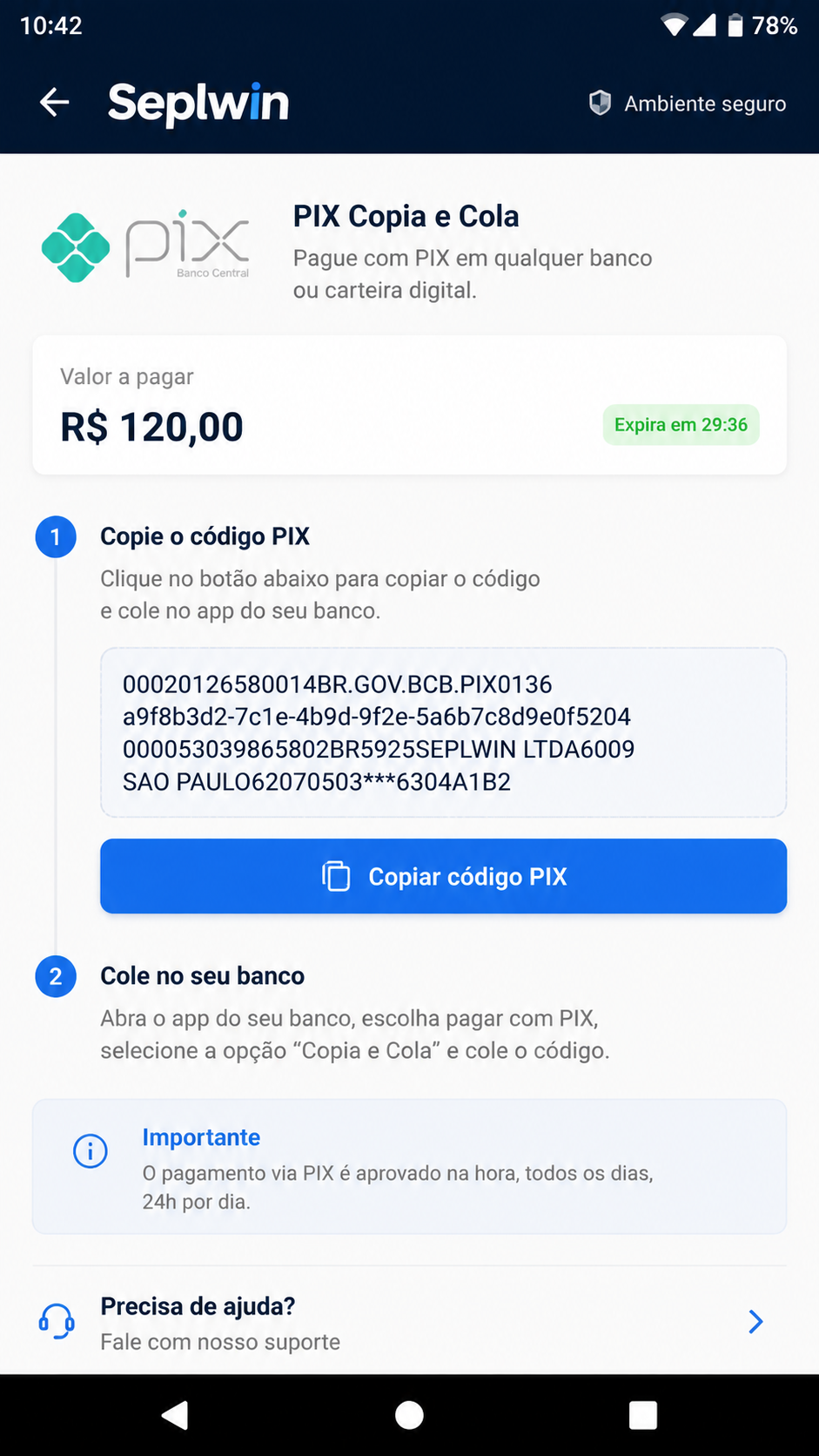 Seplwin screenshot