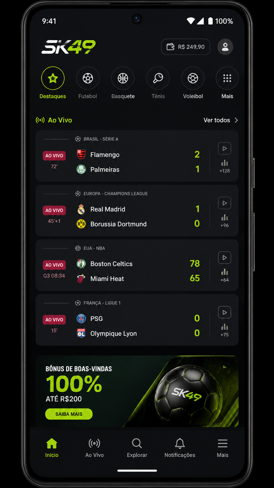 SK49 captura de tela Android