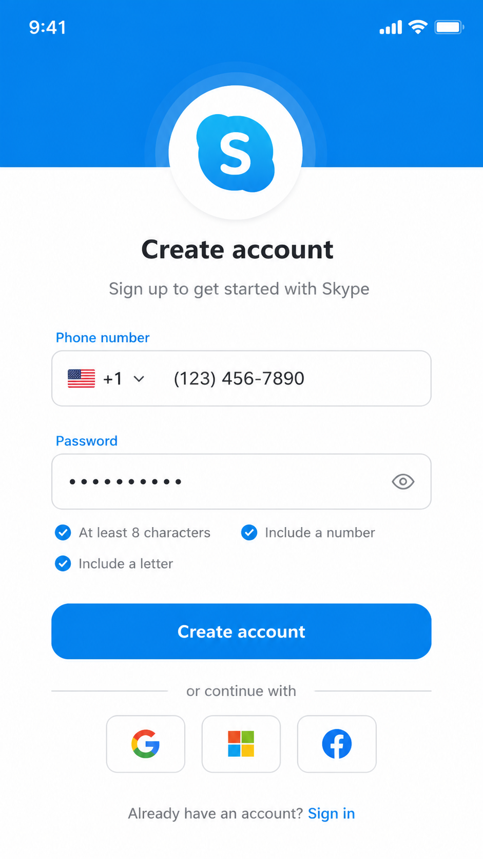 skypg screenshot