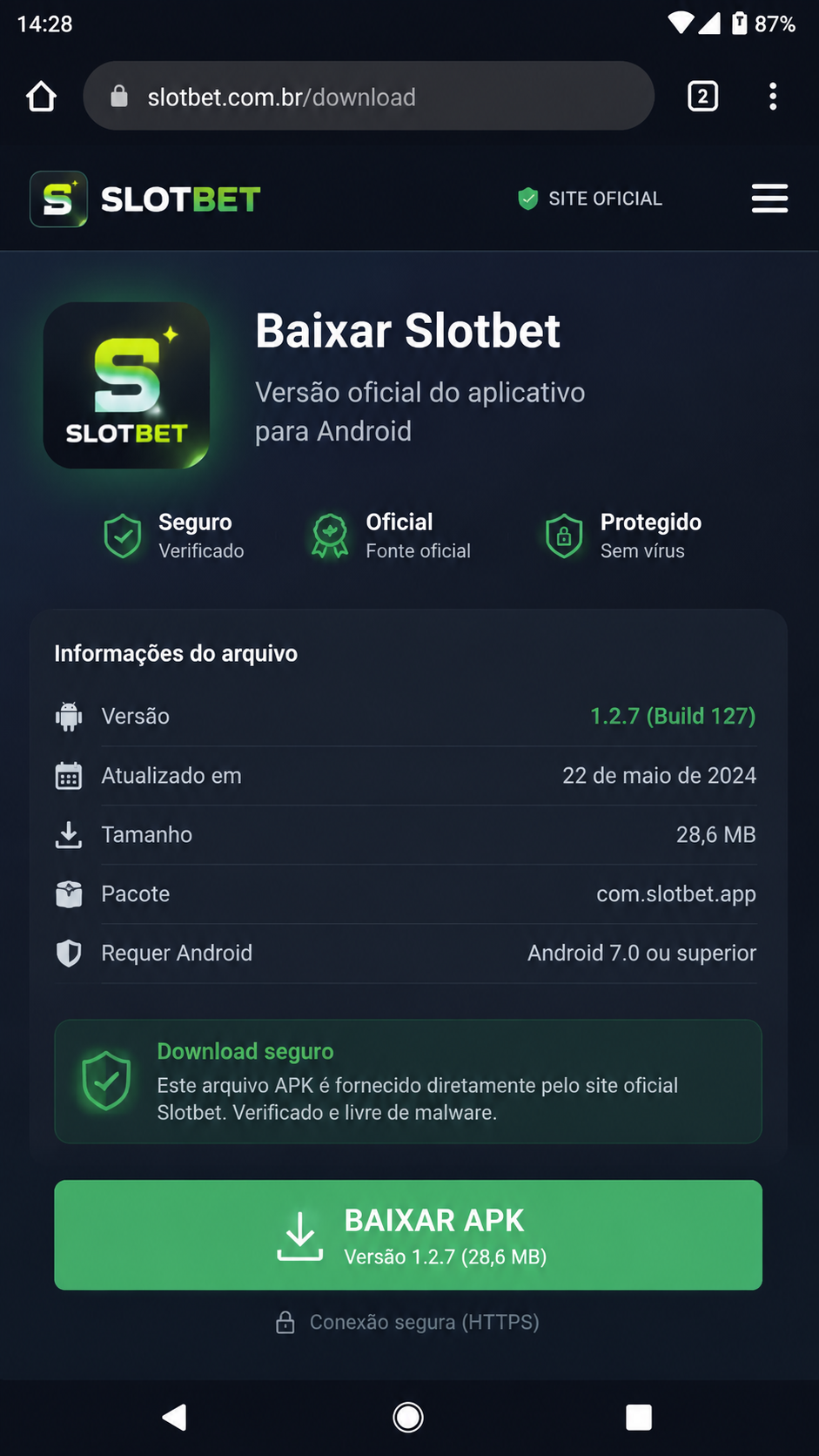 slotbet screenshot