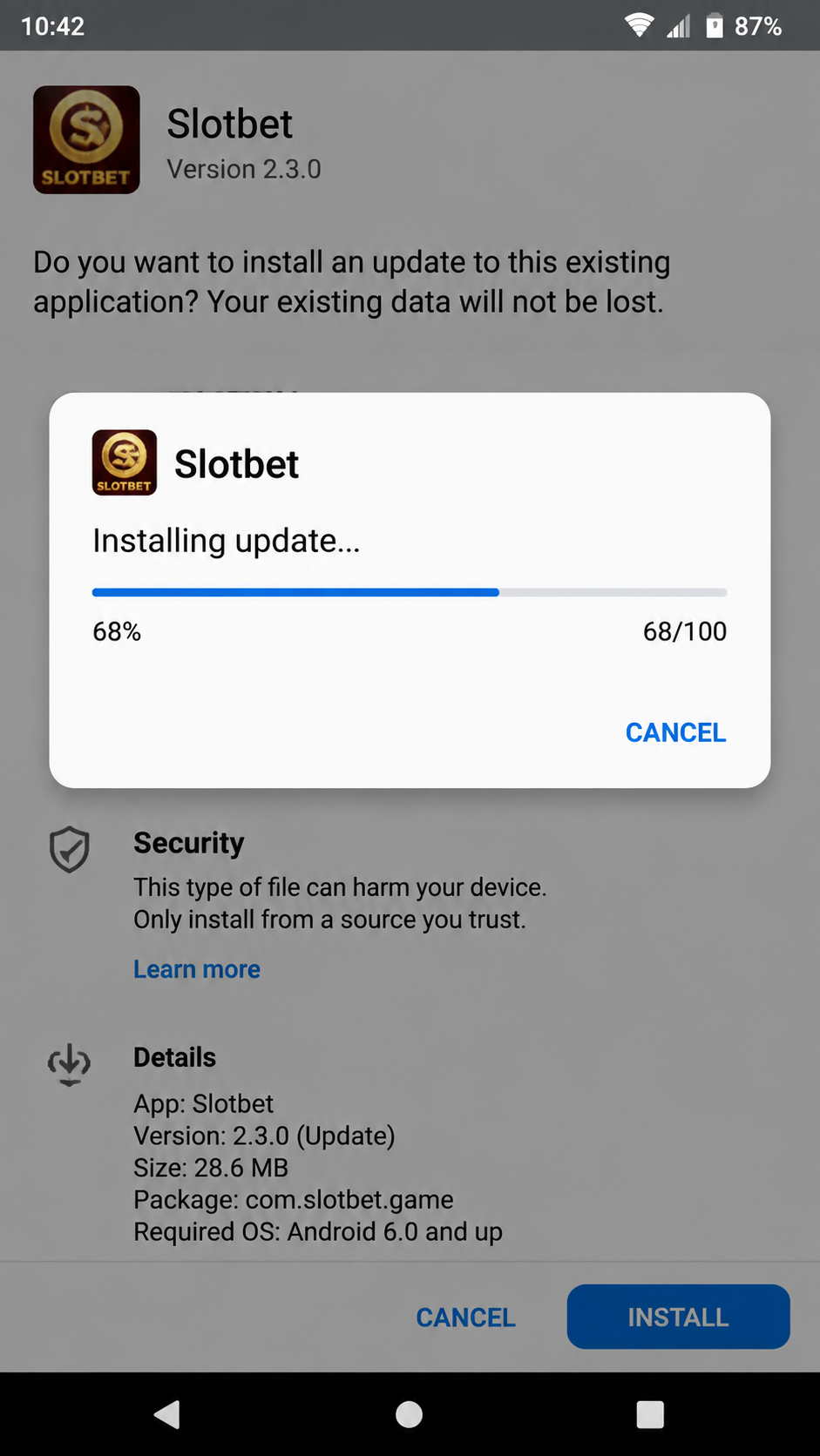 slotbet screenshot