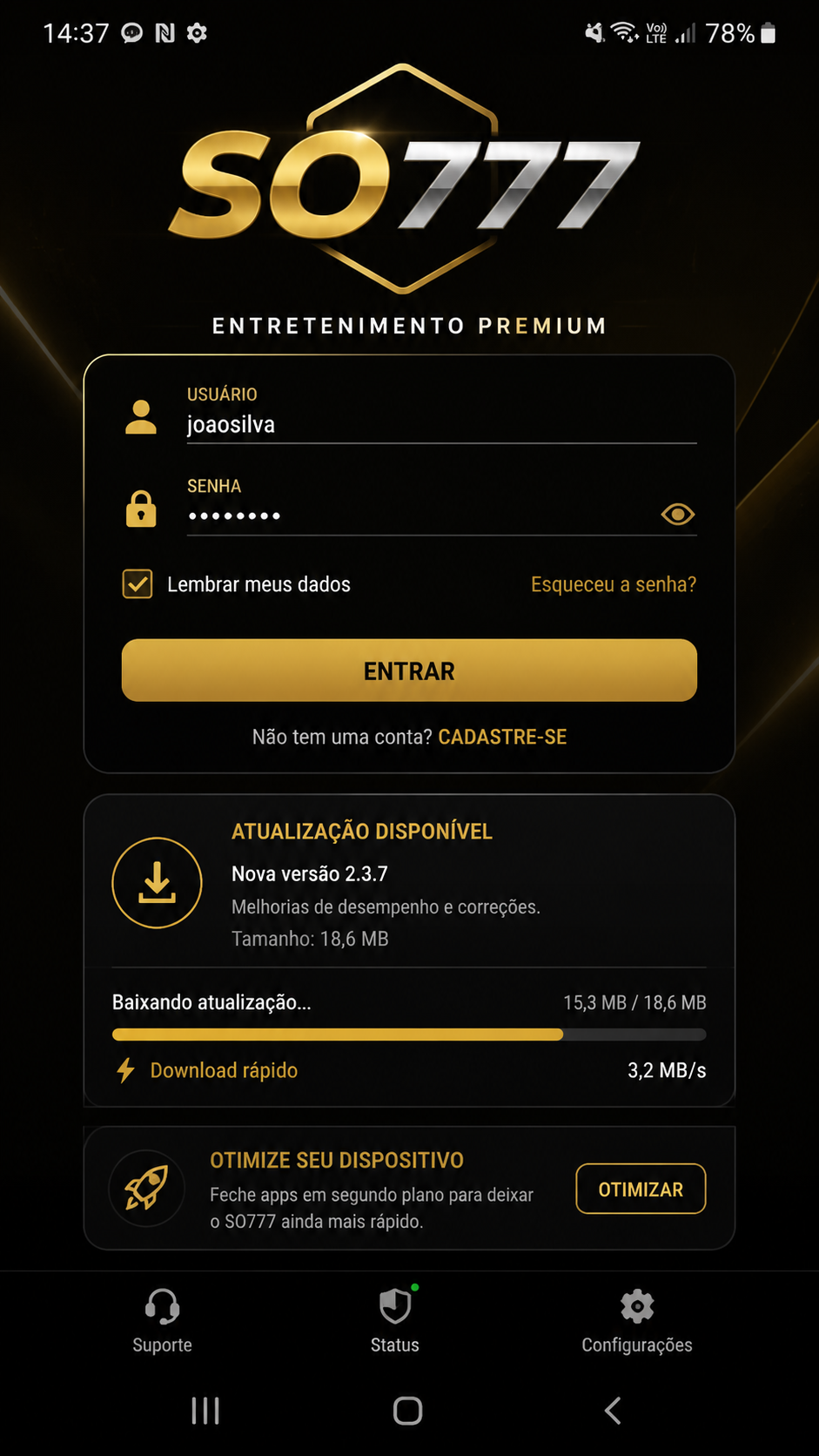 so777 screenshot