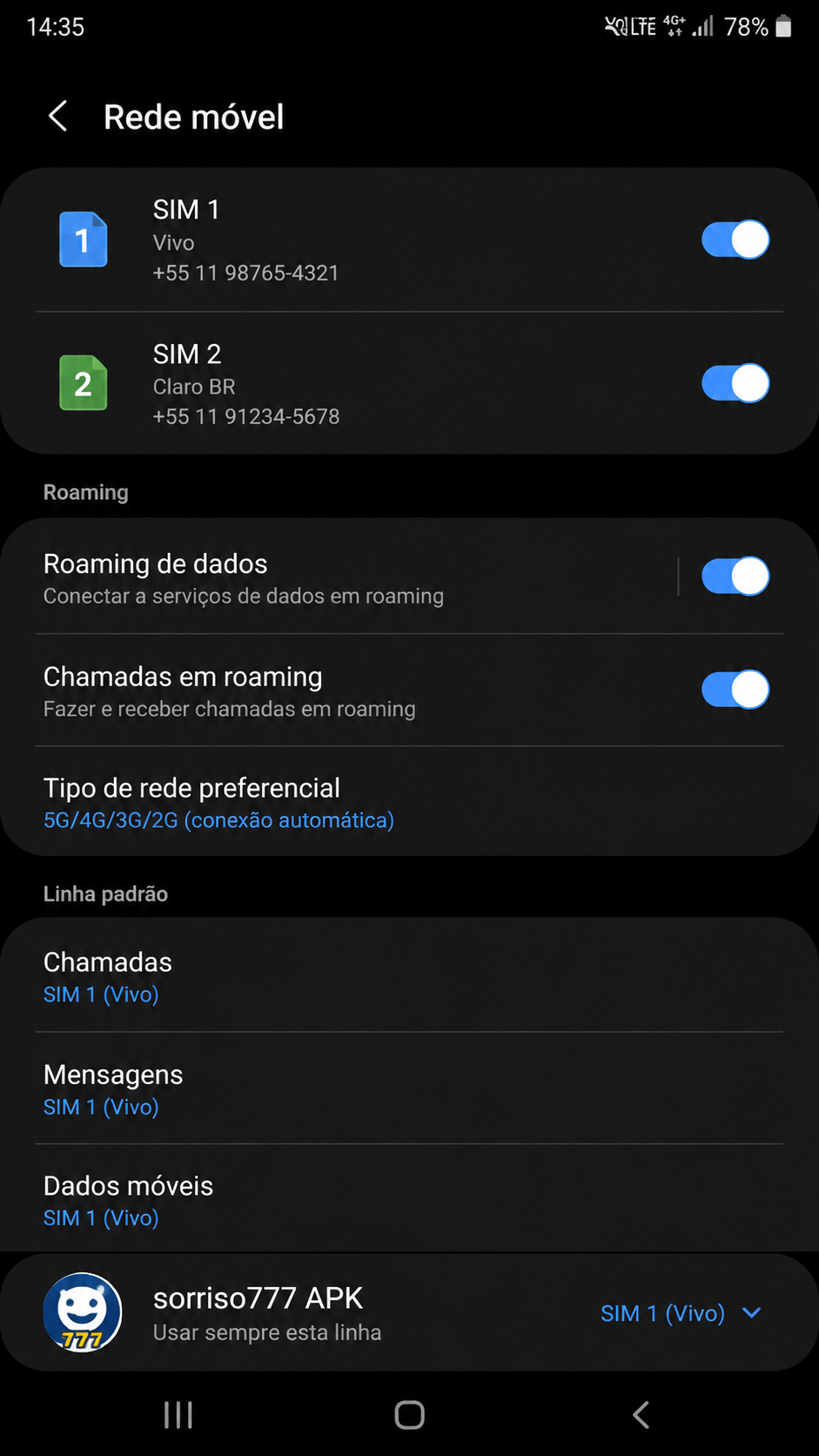 sorriso777 screenshot