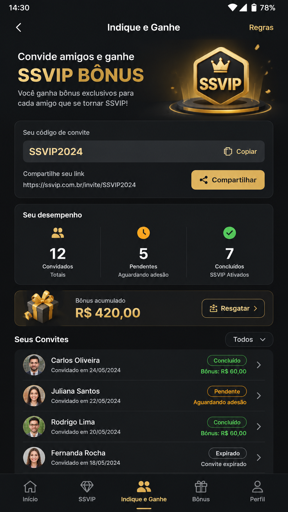 SSVIP screenshot
