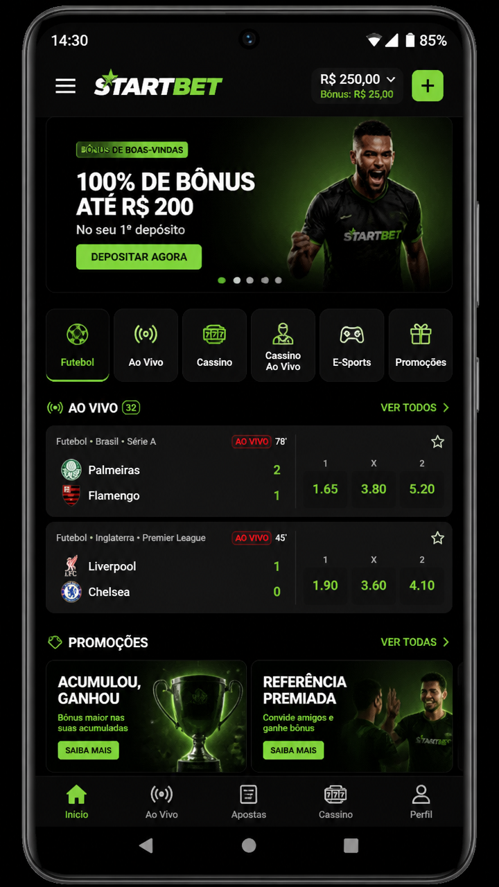 Startbet screenshot