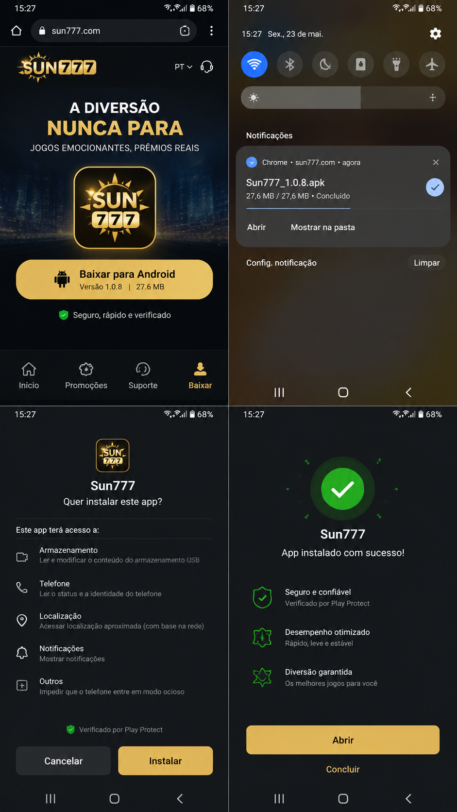 Sun777 screenshot
