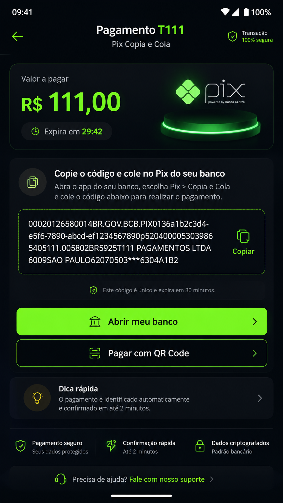 t111 screenshot