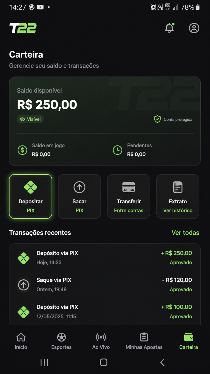 t22 screenshot