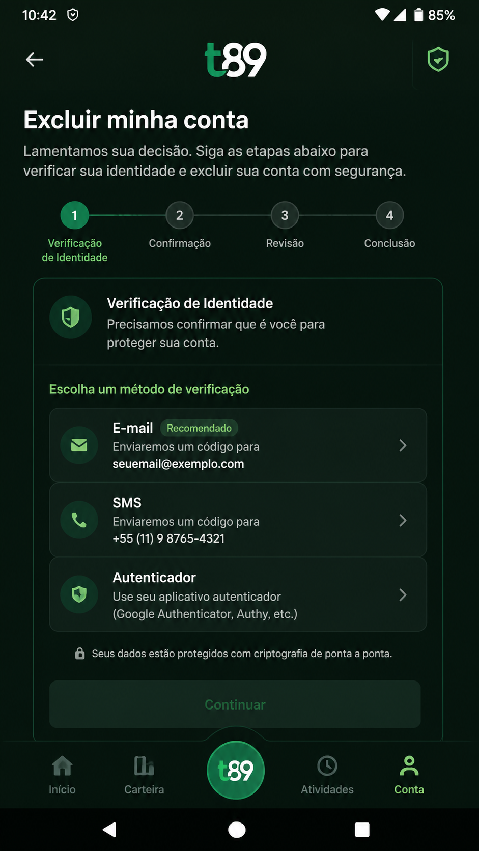 t89 screenshot