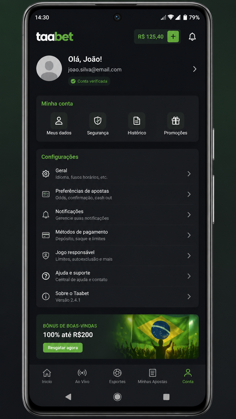 Taabet screenshot