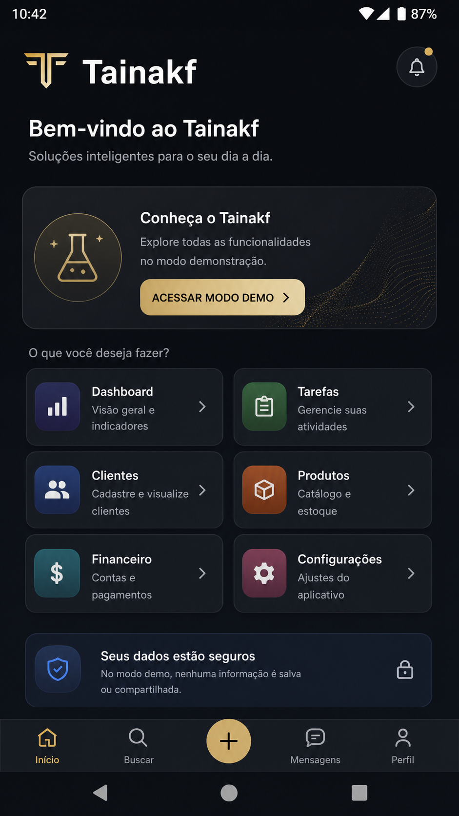Tainakf screenshot