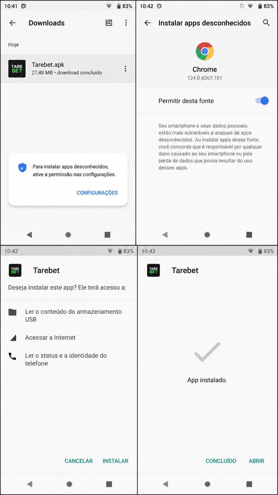 Tarebet screenshot