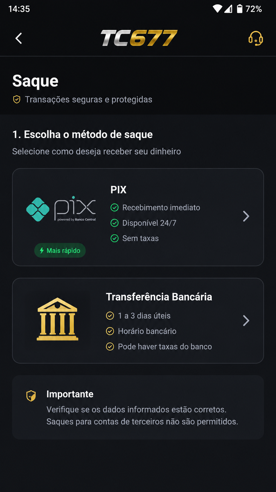 TC677 screenshot