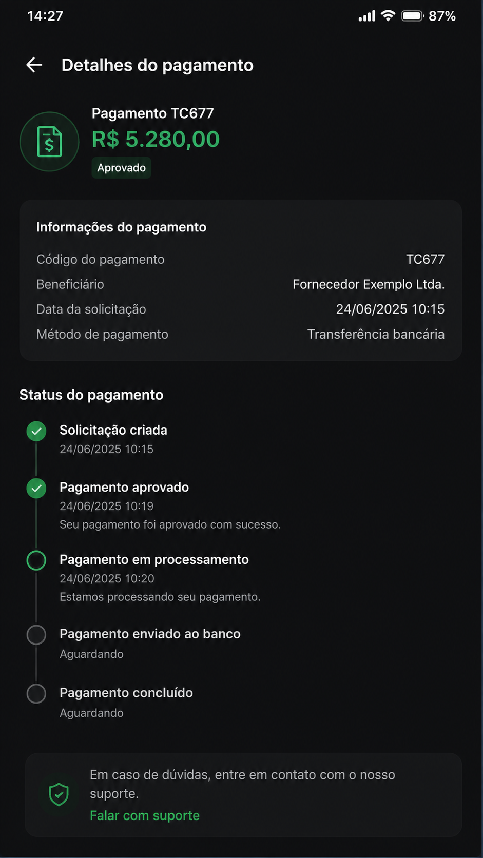 TC677 screenshot