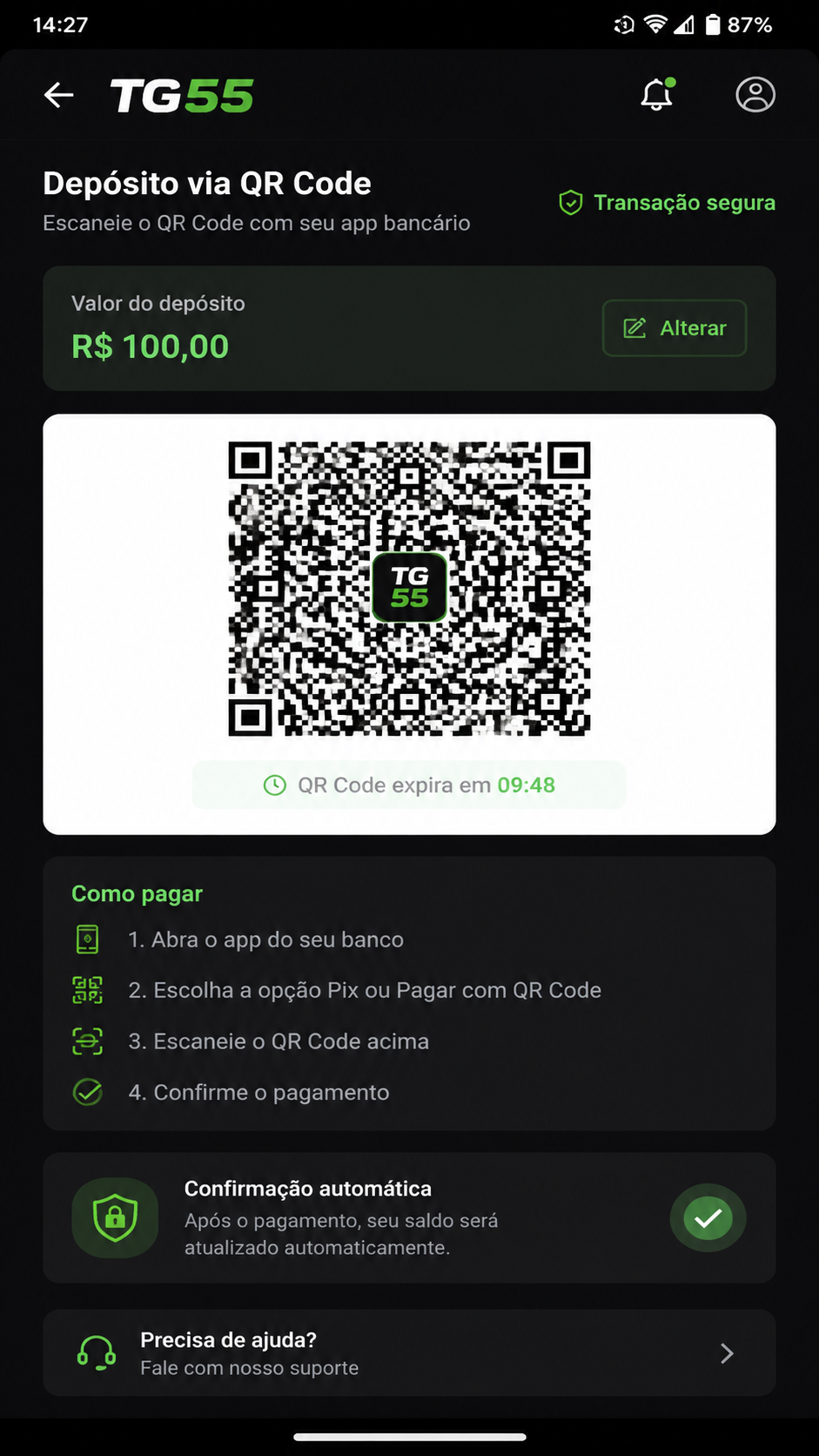 tg55 screenshot
