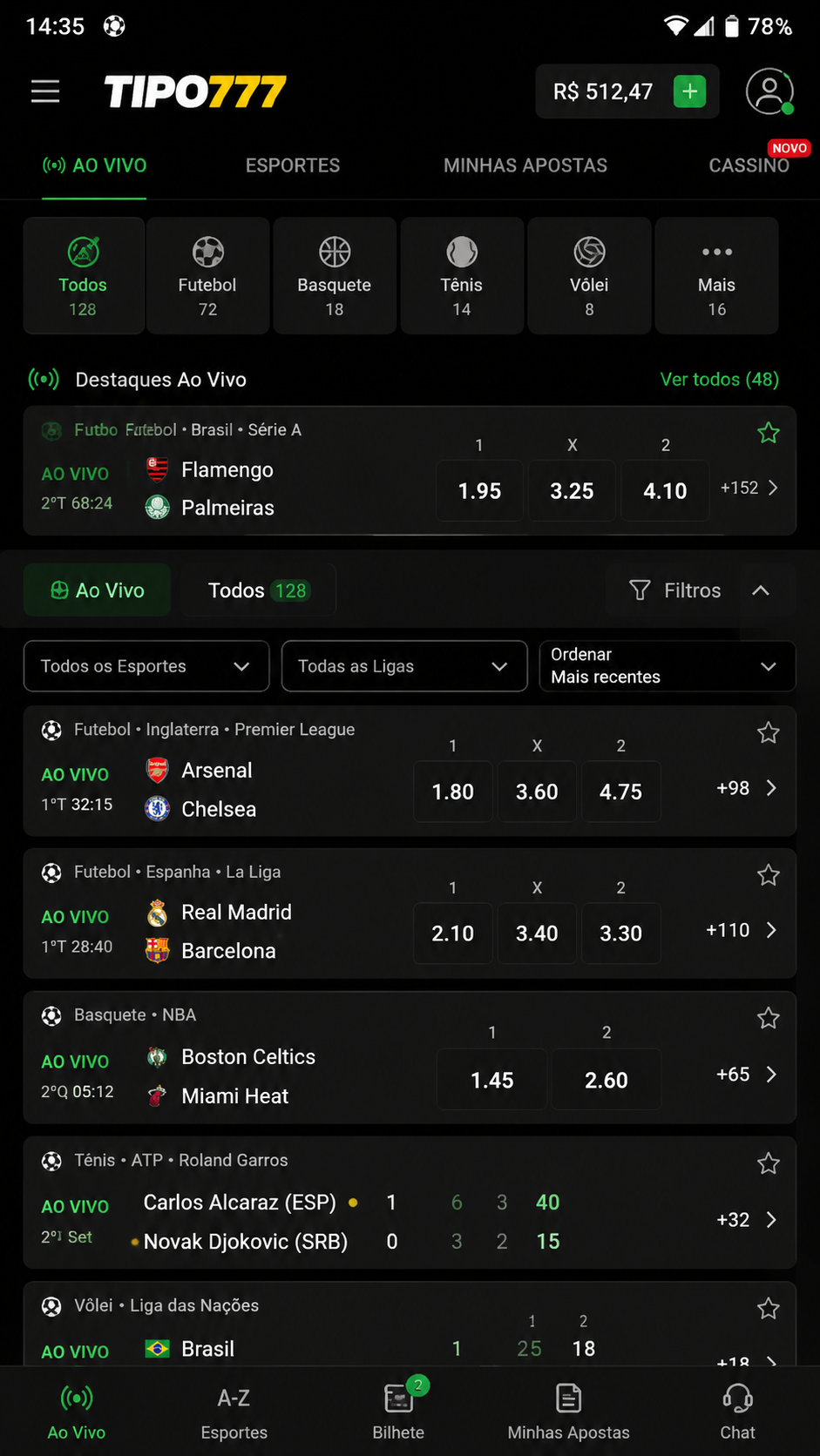 tipo777 screenshot